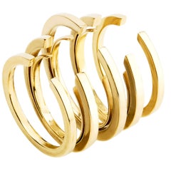 Sibylle Von Munser Fragment Ring in Yellow Gold 18 Karat