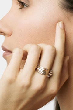 Sibylle von Münster Fragment Ring, White Gold 18