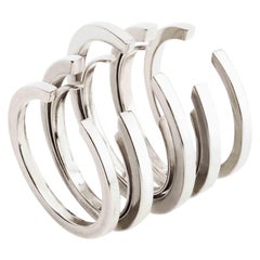 Sibylle von Münster Fragment Ring, White Gold 18