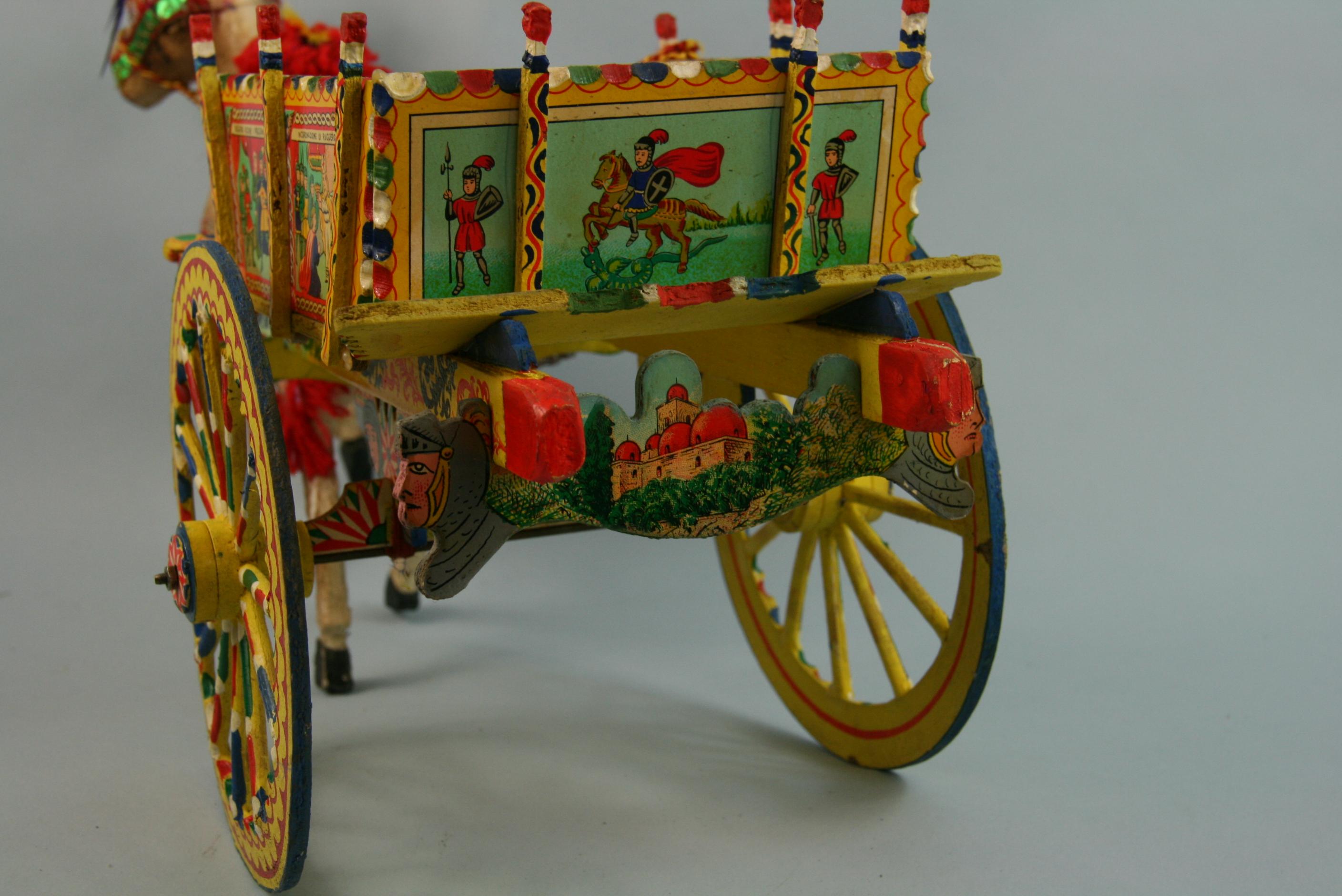 Sicilian Donkey Cart Model 6