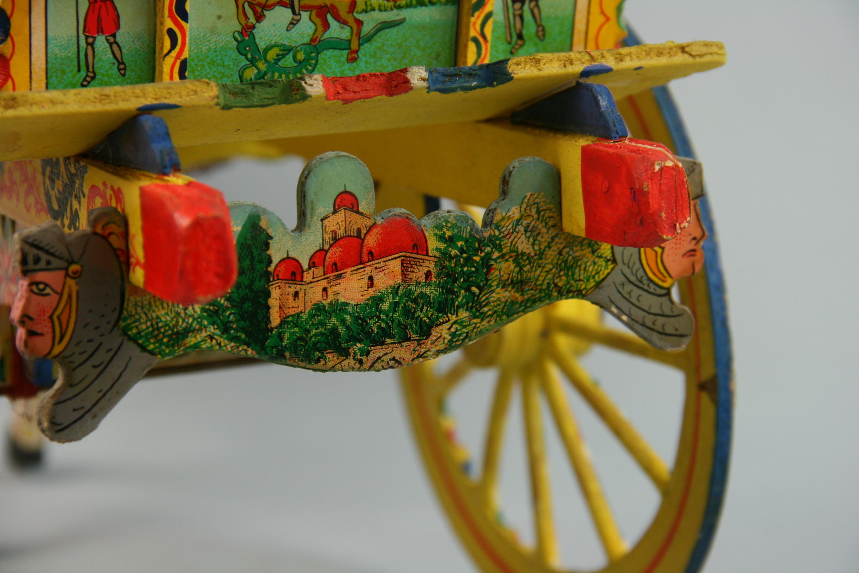 Sicilian Donkey Cart Model 7