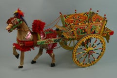 Sicilian Donkey Cart Model