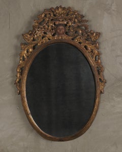 Sicilian Gilt Mirror, 18th C