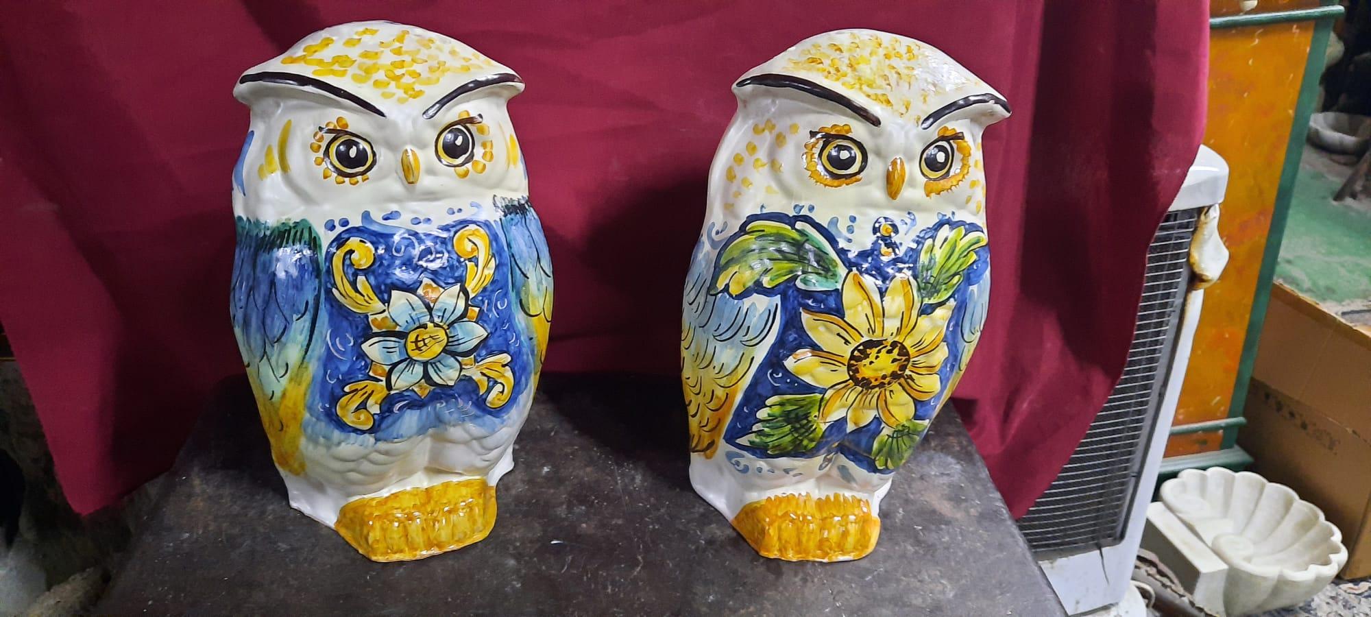 Hand-Crafted Sicilian Handmade Ceramic Large Heads 'Testa di Moro', Italy