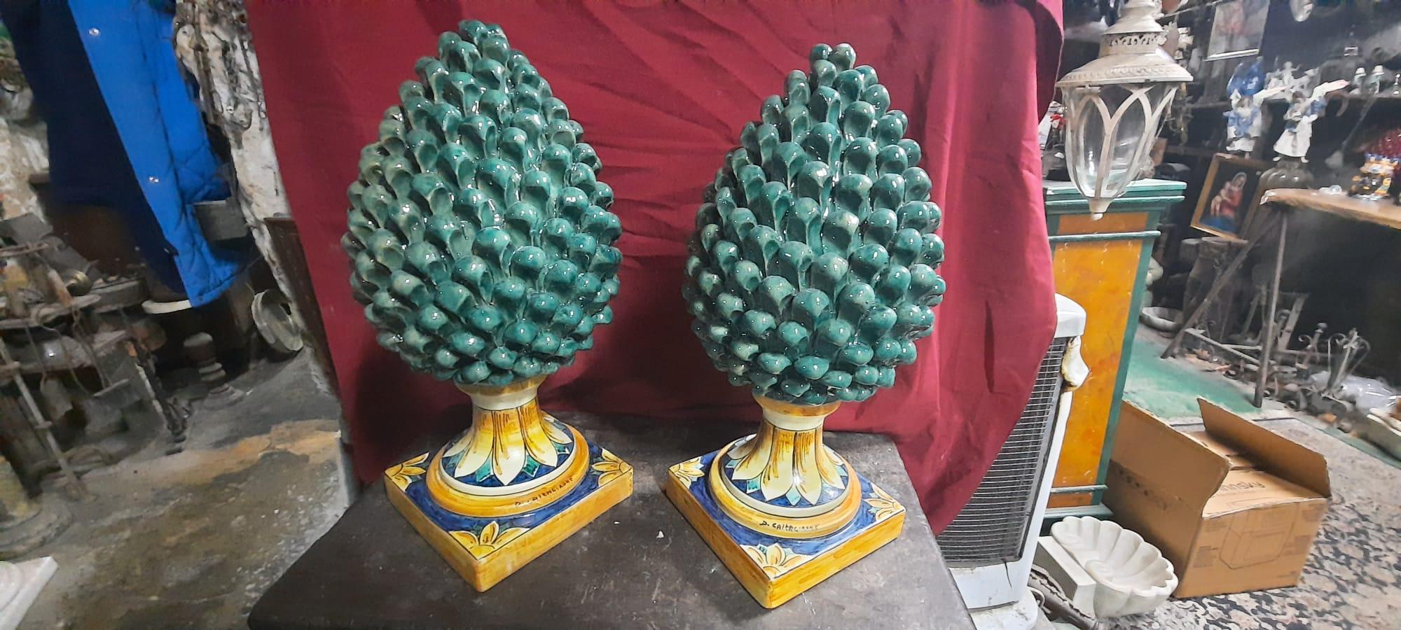 Sicilian Handmade Ceramic Large Heads 'Testa di Moro', Italy 2