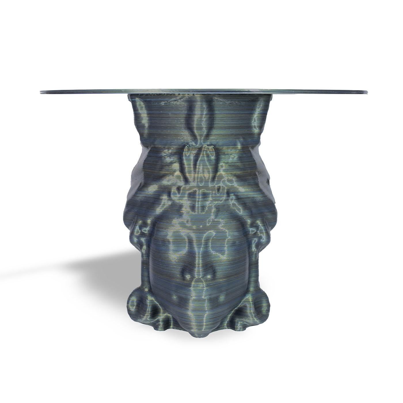 Sicilian Head Dining Table 3D Print Various Colours In New Condition For Sale In Milan, IT
