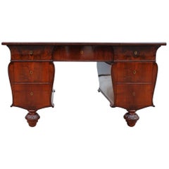 Sicilian Mahogany Feather Desk, Made in the Second Half of the 19th Century