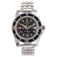Montre pour hommes Sicura by Breitling 17 Jewell en acier inoxydable, 38 mm, à remontage manuel et à date