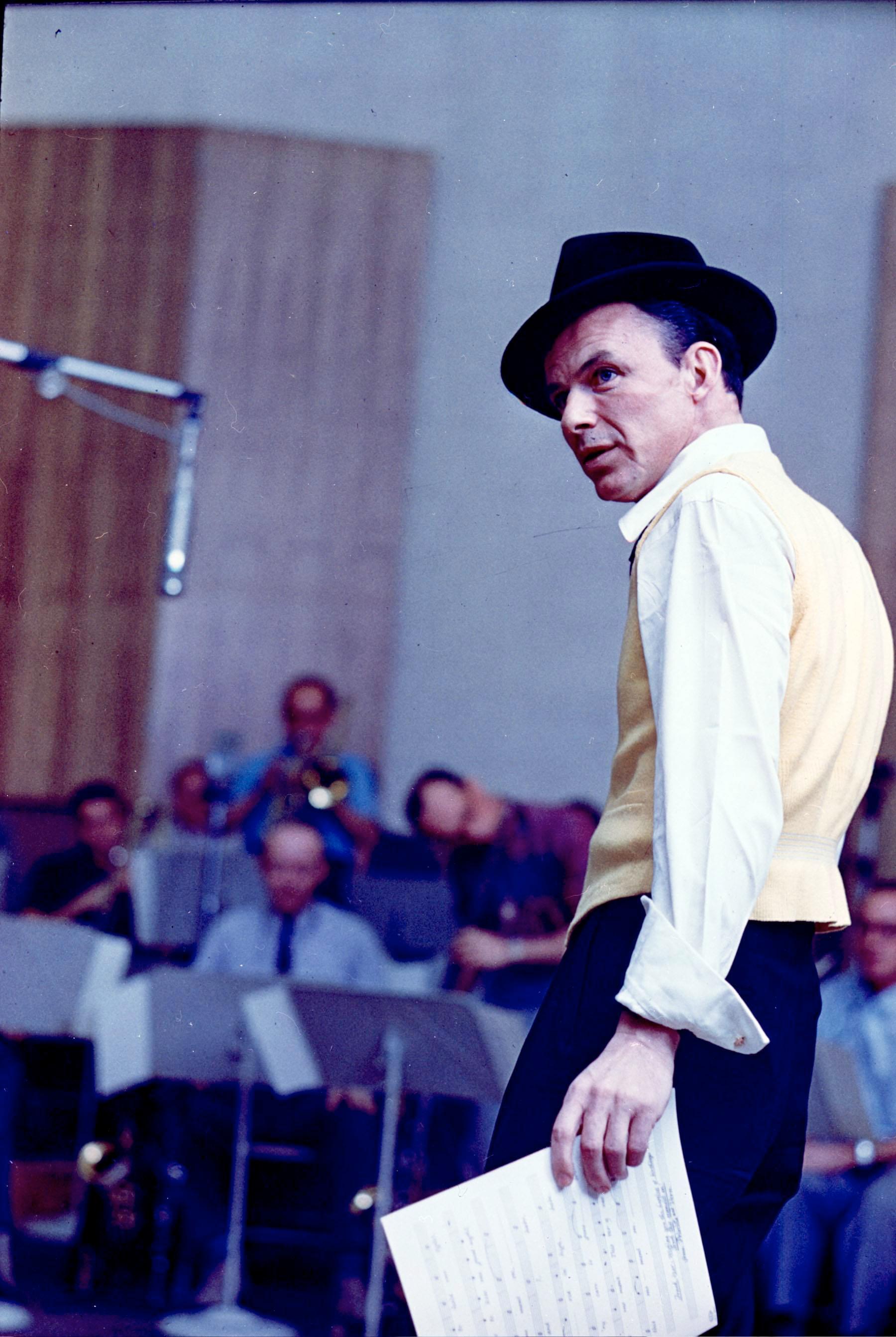 Sid Avery Color Photograph - Frank Sinatra - A Swingin' Affair