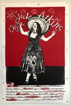 Columbus Ohio Jewish Artist Modern Lithograph Print Greta Atkins