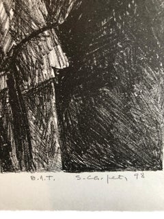 Columbus, Ohio State Artist Judaica Wedding Engagement Lithograph