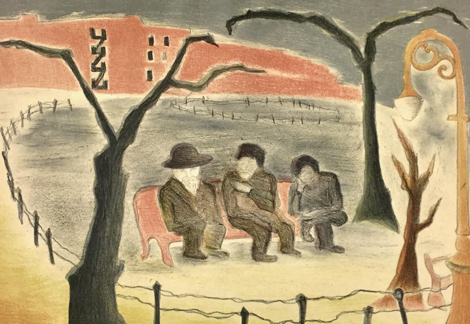 Sid Gotcliffe, Tompkins Square Park, about 1940 For Sale 1