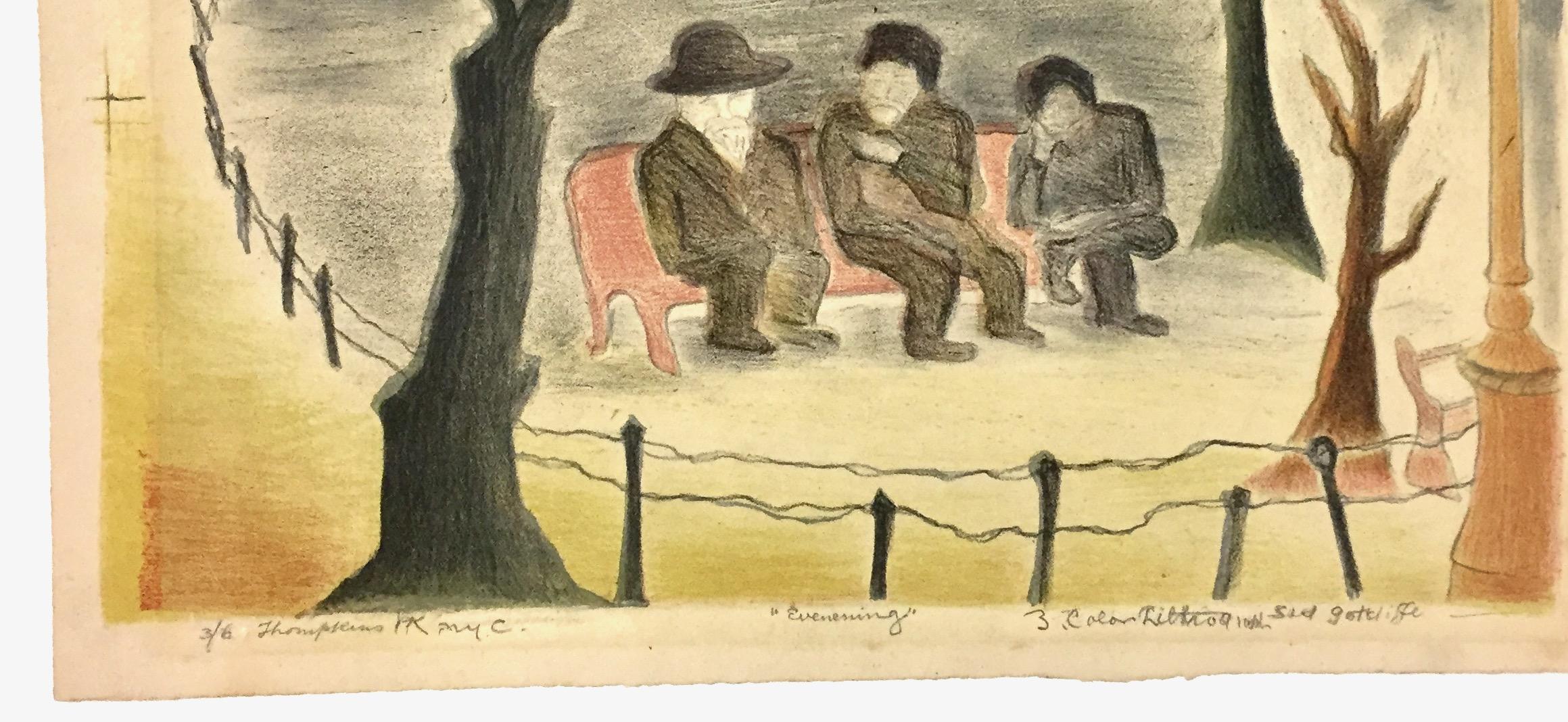 Sid Gotcliffe, Tompkins Square Park, about 1940 For Sale 2