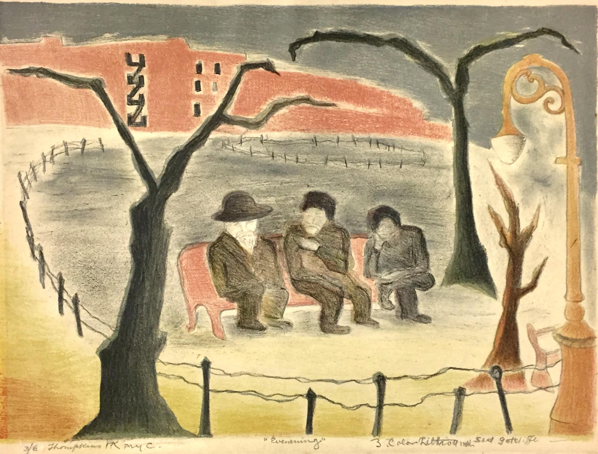 Sid Gotcliffe, Tompkins Square Park, about 1940 For Sale 4