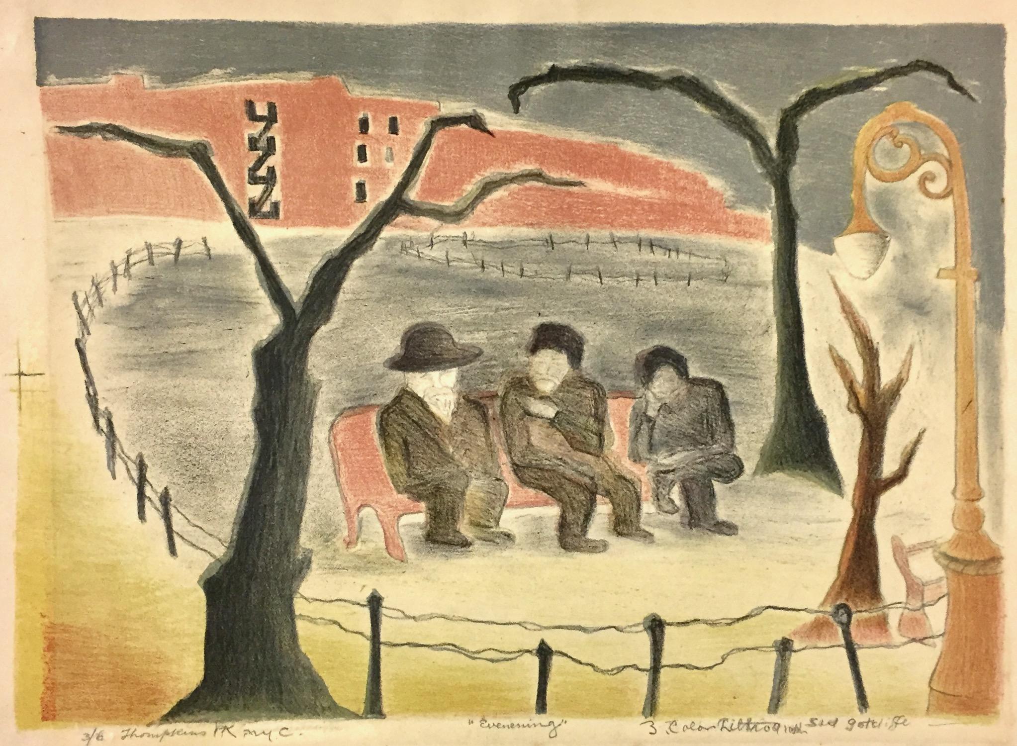 Sid Gotcliffe, Tompkins Square Park, 1940 circa