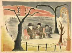 Sid Gotcliffe, Tompkins Square Park, 1940 circa