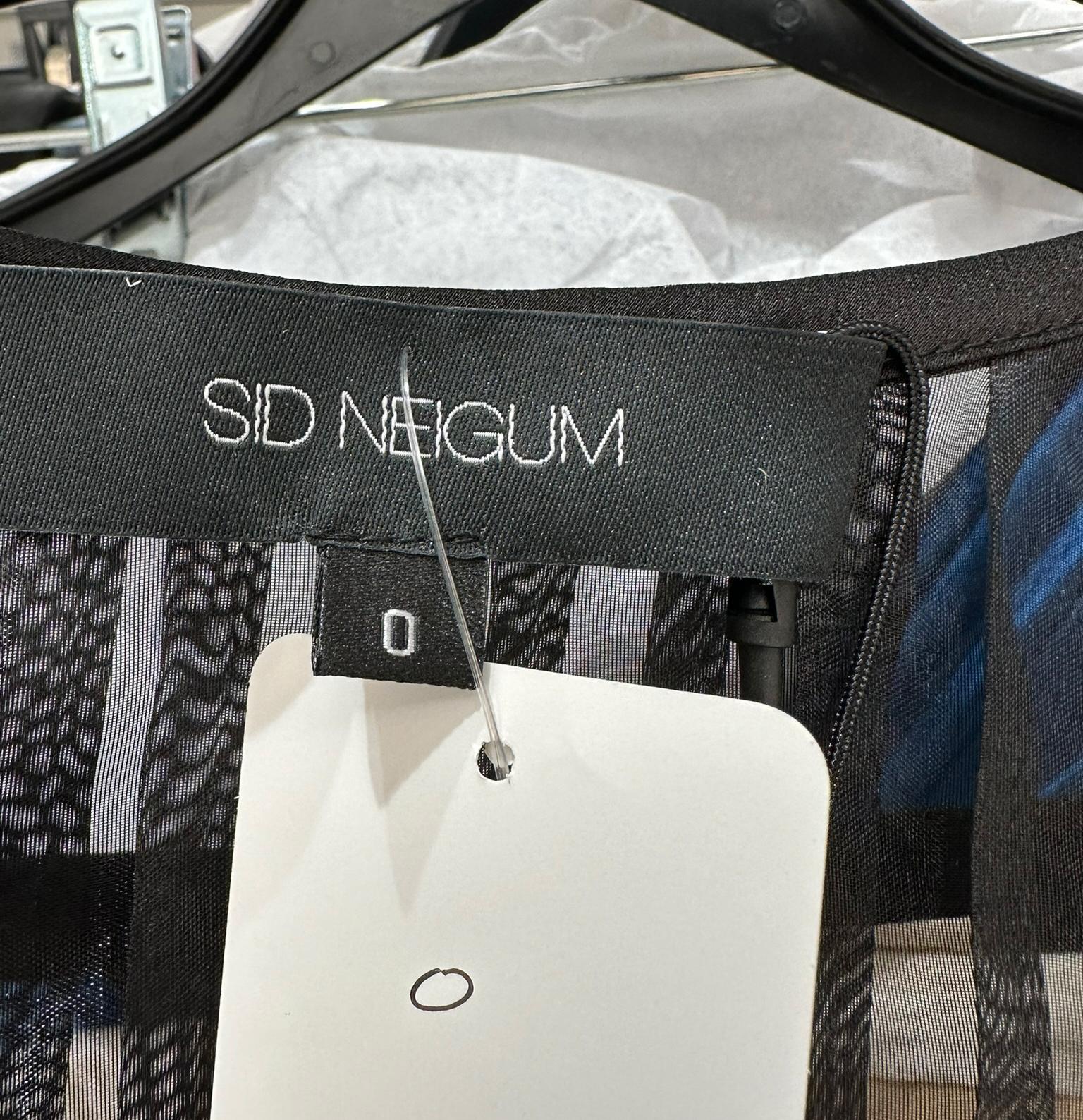 Sid Neigum Spring 2018 RTW Signature Sculptural Sheer Pleated Wired Wrap Top 9