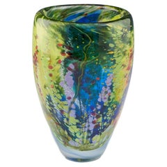 Siddy Langley 'Spring Garden' Pattern Open Vase, 2022