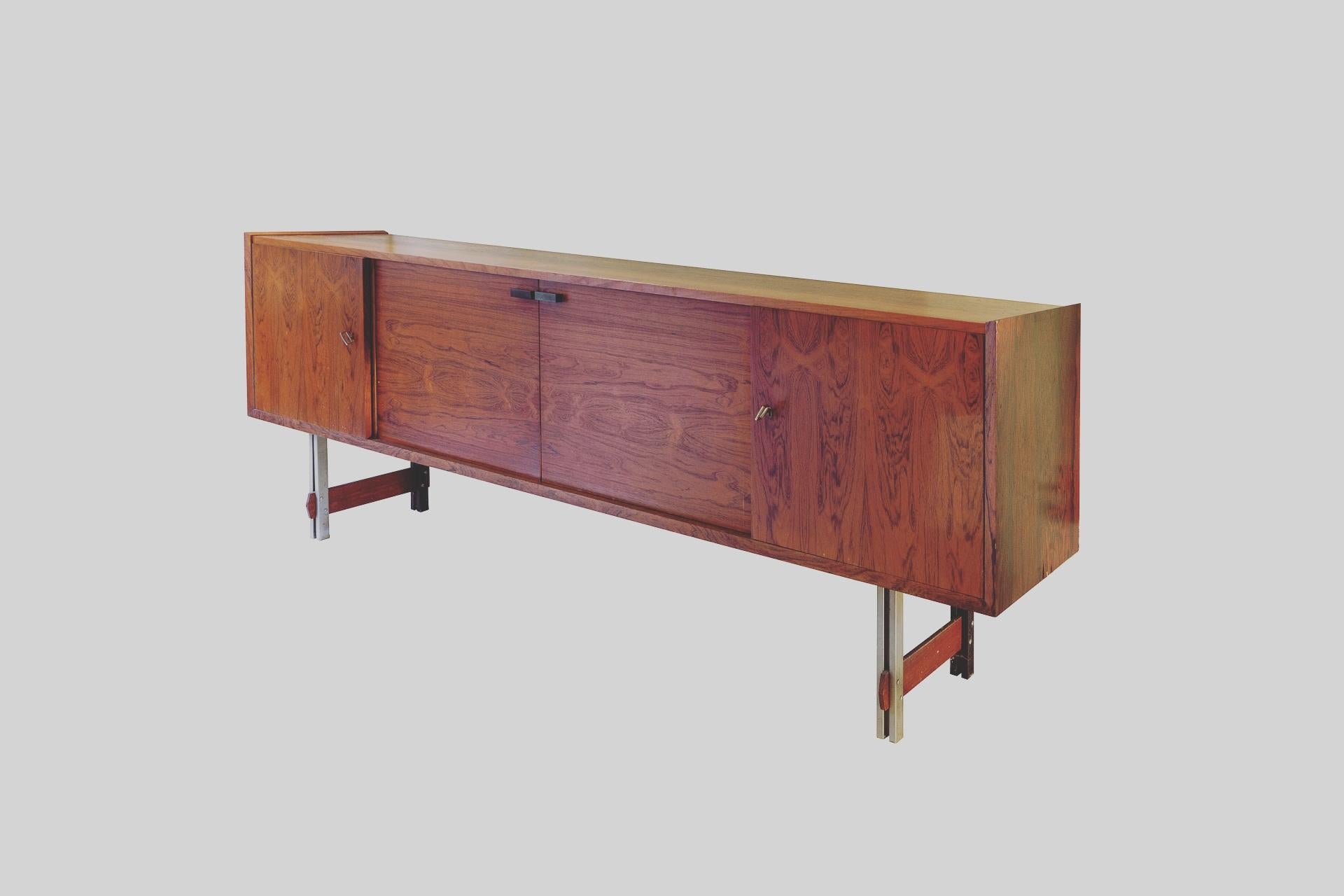  Ico Parisi Side-Board Mid-Century Modern Production, Italy 1950-1960 In Good Condition In Lucca, IT