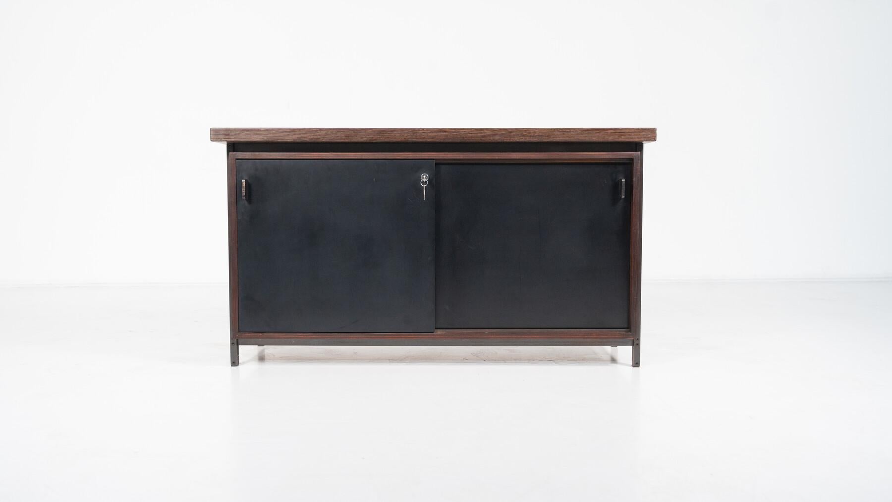 Side Cabinet model DG130 by Jules Wabbes, 1966 For Sale 8