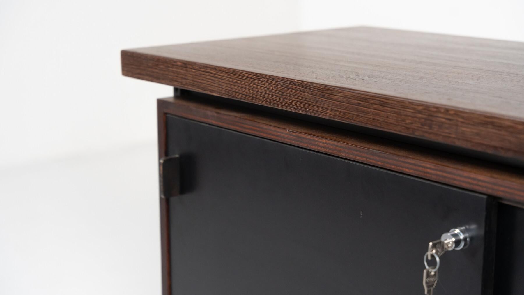 Belgian Side Cabinet model DG130 by Jules Wabbes, 1966 For Sale