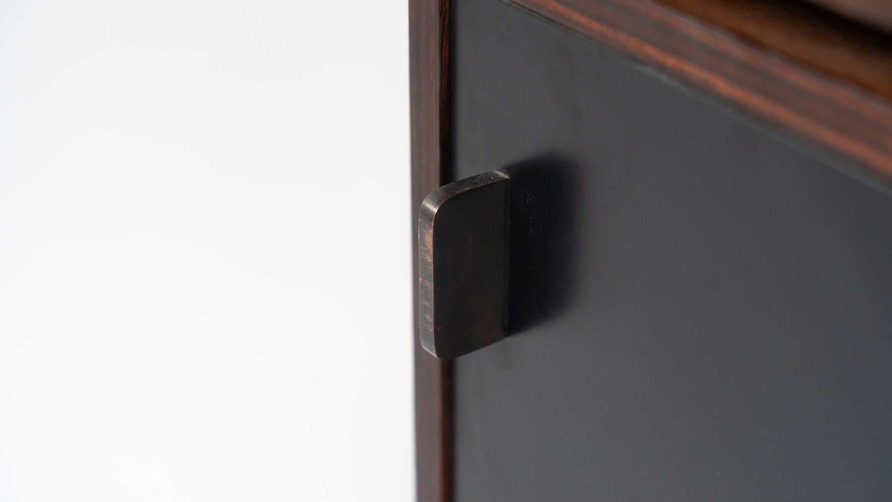 Metal Side Cabinet model DG130 by Jules Wabbes, 1966 For Sale
