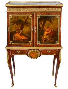 Side cabinet on stand, by Paul Sormani, 19th Century.