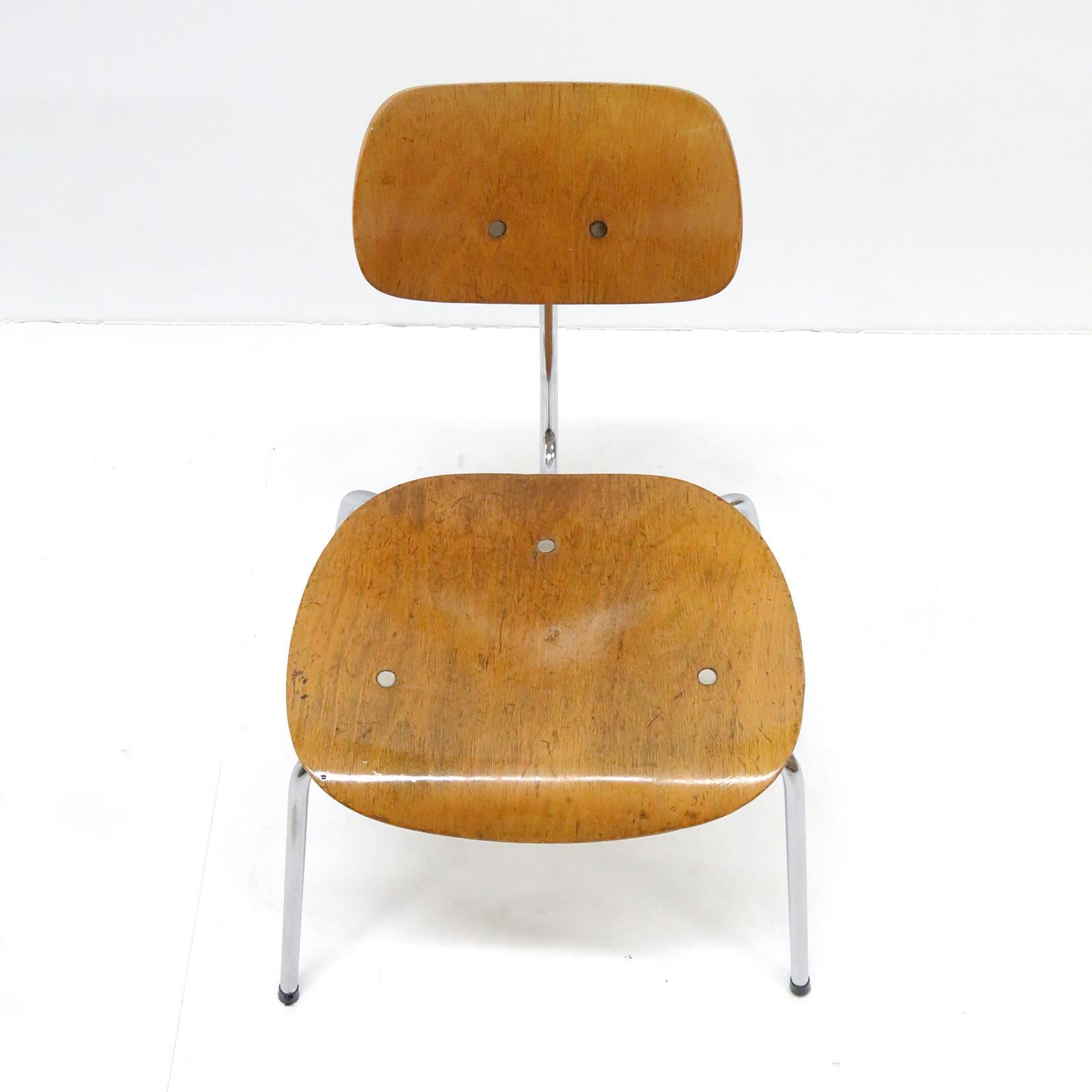 Mid-20th Century Side Chair by Egon Eiermann for Wilde & Spieth For Sale