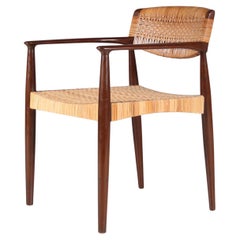 Chaise d'appoint par Einar Larsen & Aksel Bender Madsen pour Willy Beck, Danemark 1950