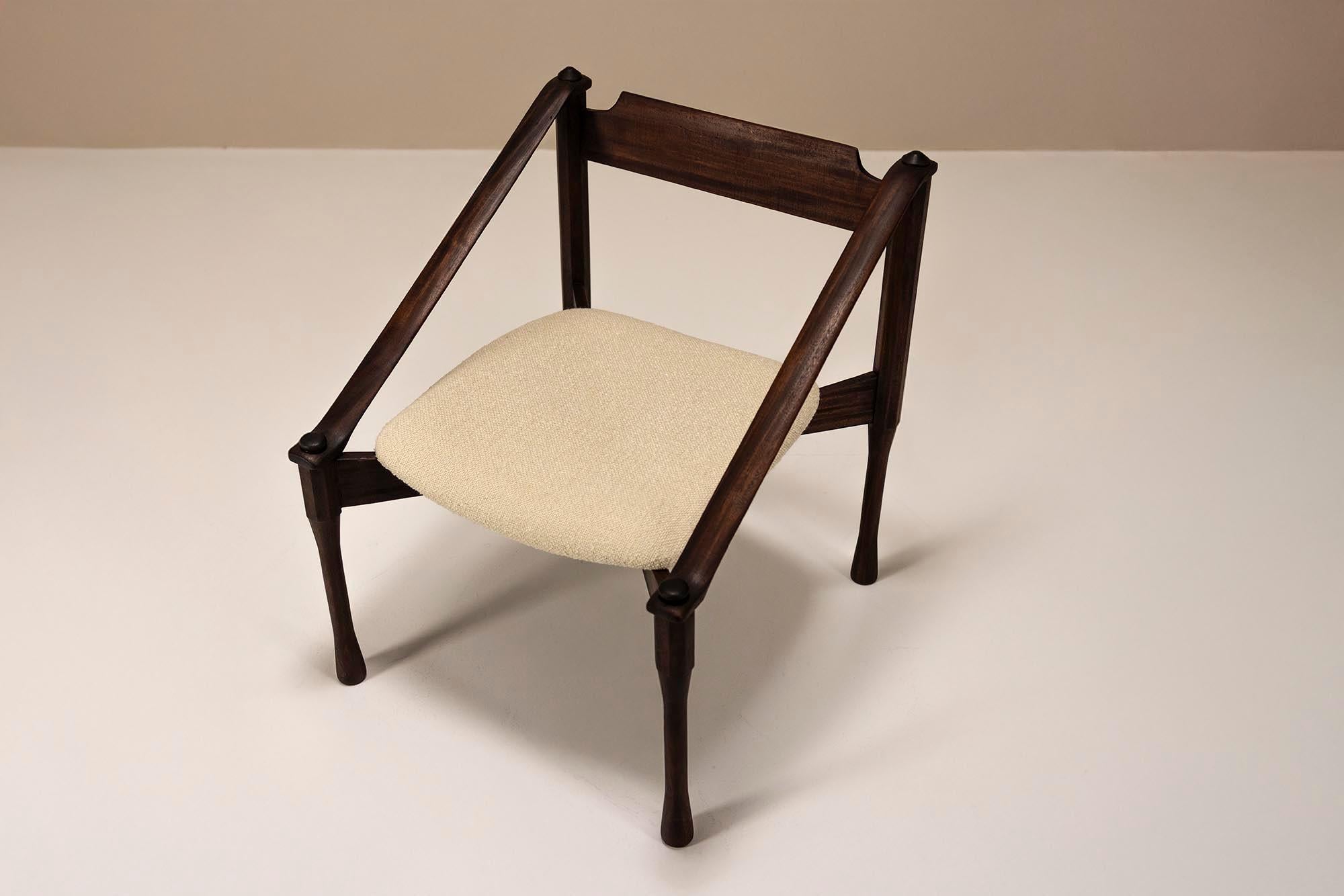 Silla auxiliar de Giulio Moscatelli, Italia Años 50 en venta 3