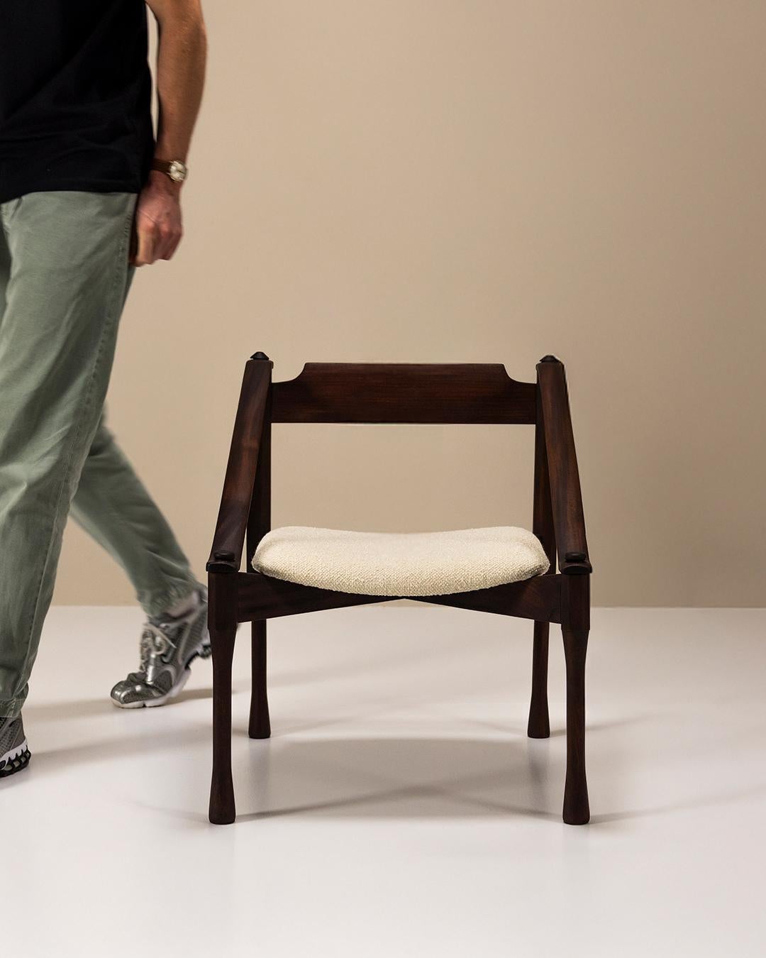 Silla auxiliar de Giulio Moscatelli, Italia Años 50 en venta 7