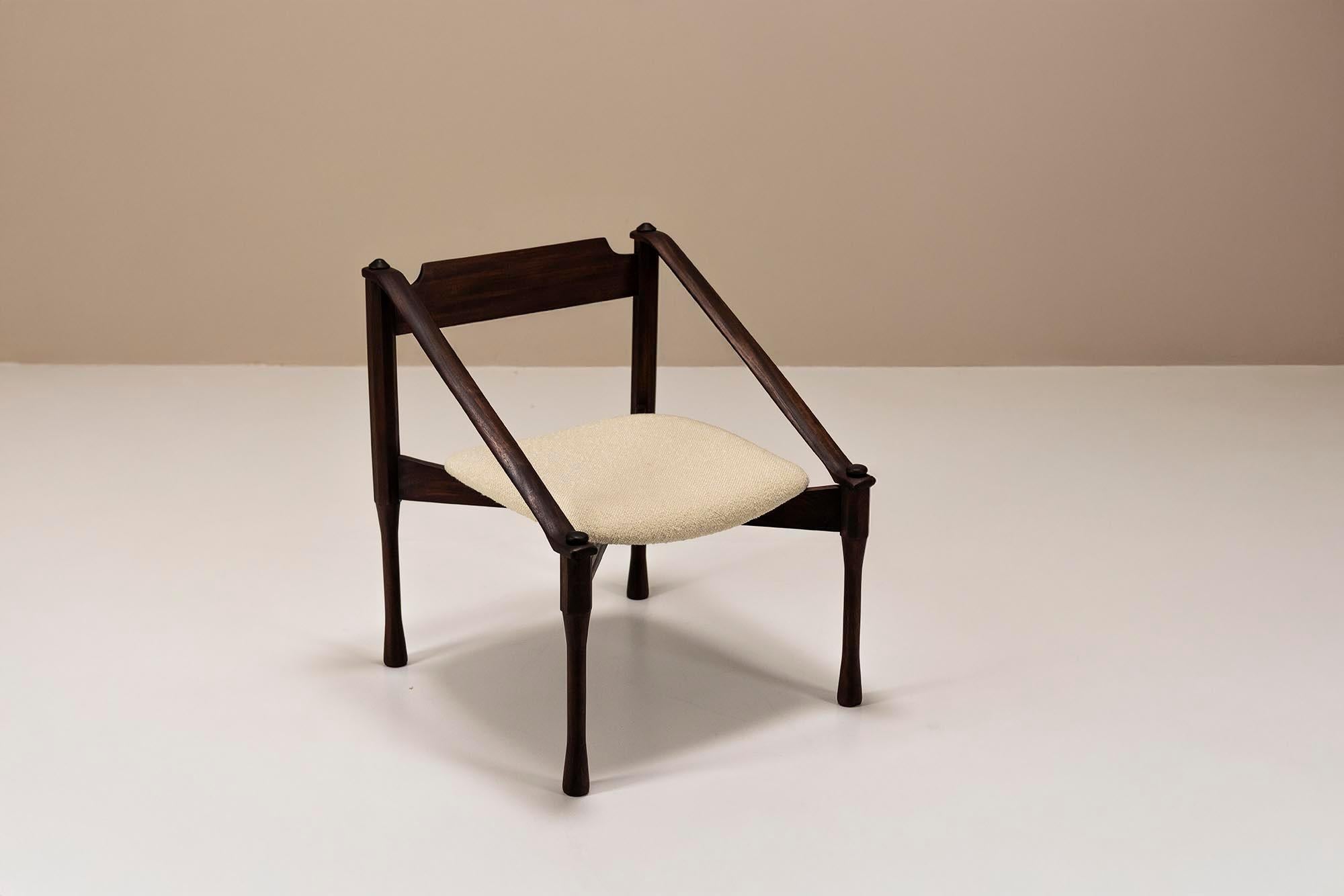 Silla auxiliar de Giulio Moscatelli, Italia Años 50 en Bueno estado para la venta en Hellouw, NL