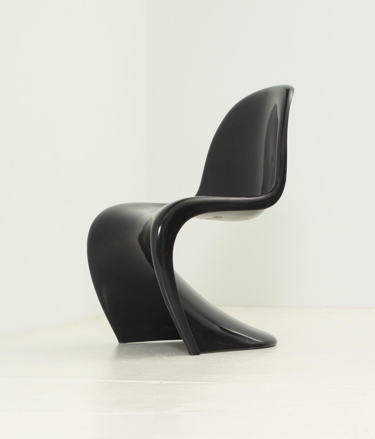 Mid-Century Modern Side Chair by Verner Panton for Herman Miller - Felhbaum, 1971 For Sale