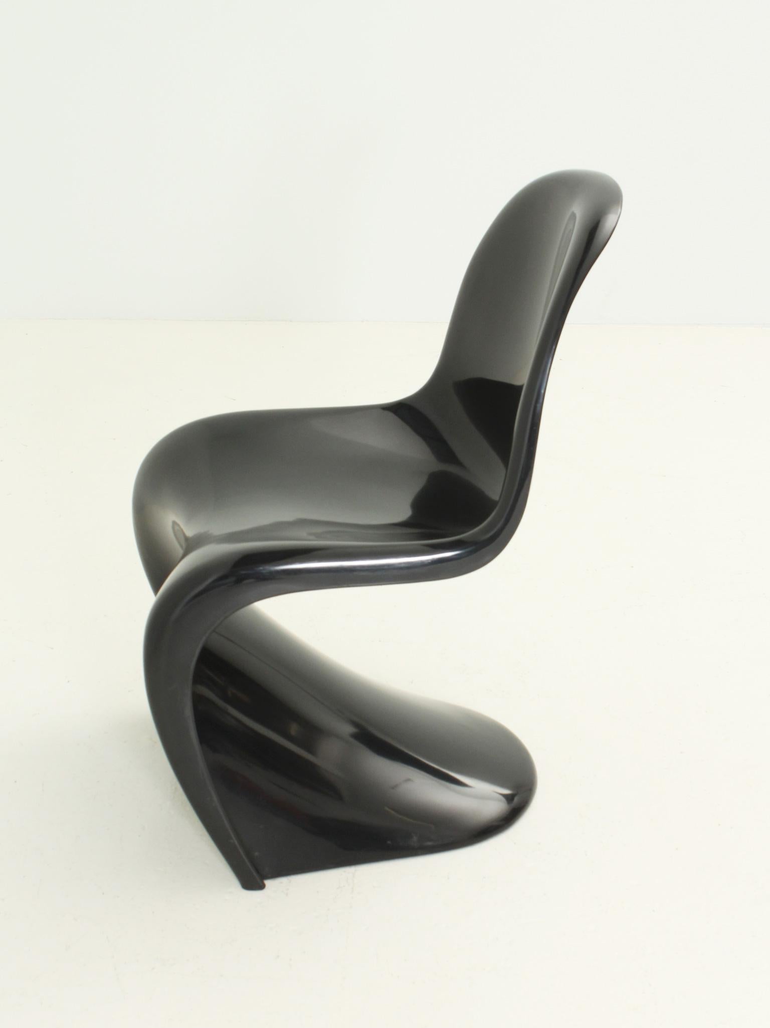 Side Chair by Verner Panton for Herman Miller - Felhbaum, 1971 In Good Condition For Sale In Barcelona, ES