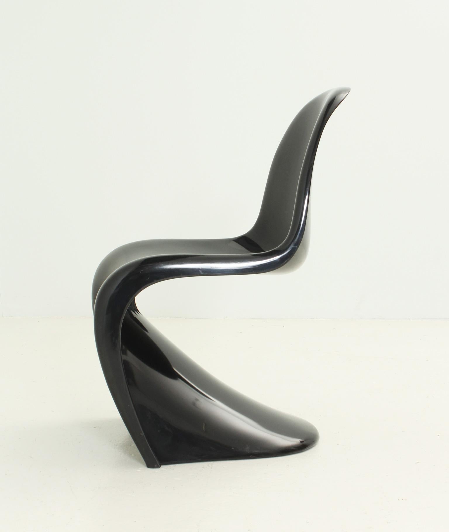 Late 20th Century Side Chair by Verner Panton for Herman Miller - Felhbaum, 1971 For Sale
