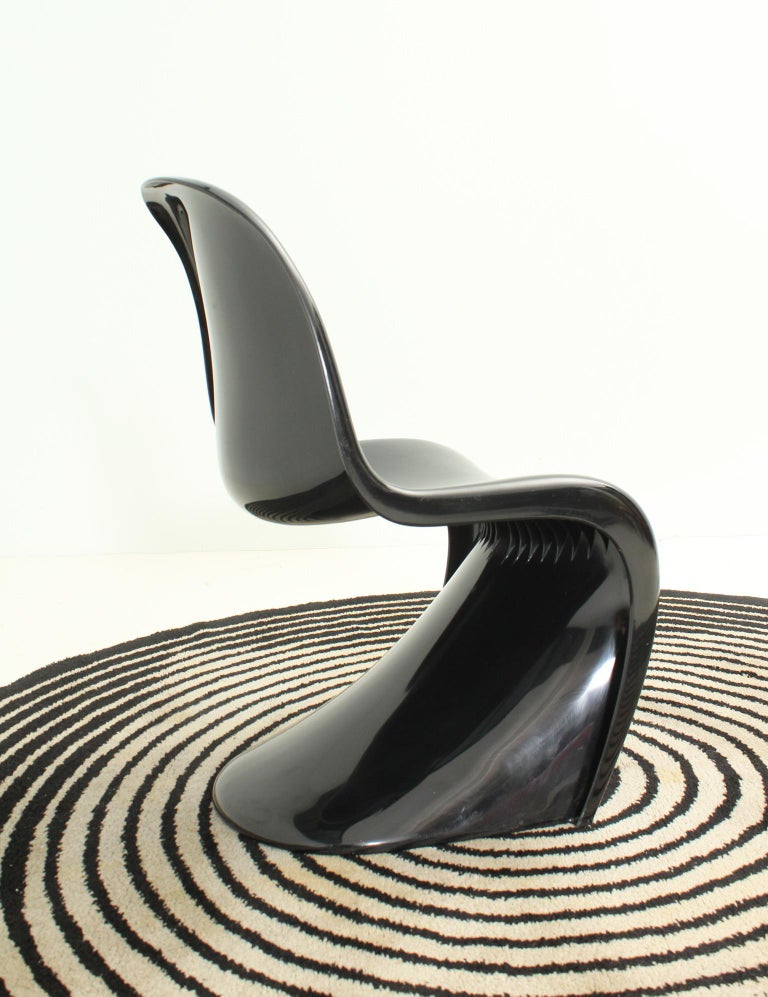 Panton Design Side Chair by Verner Panton for Herman Miller - Felhbaum, 1971 For Sale ...