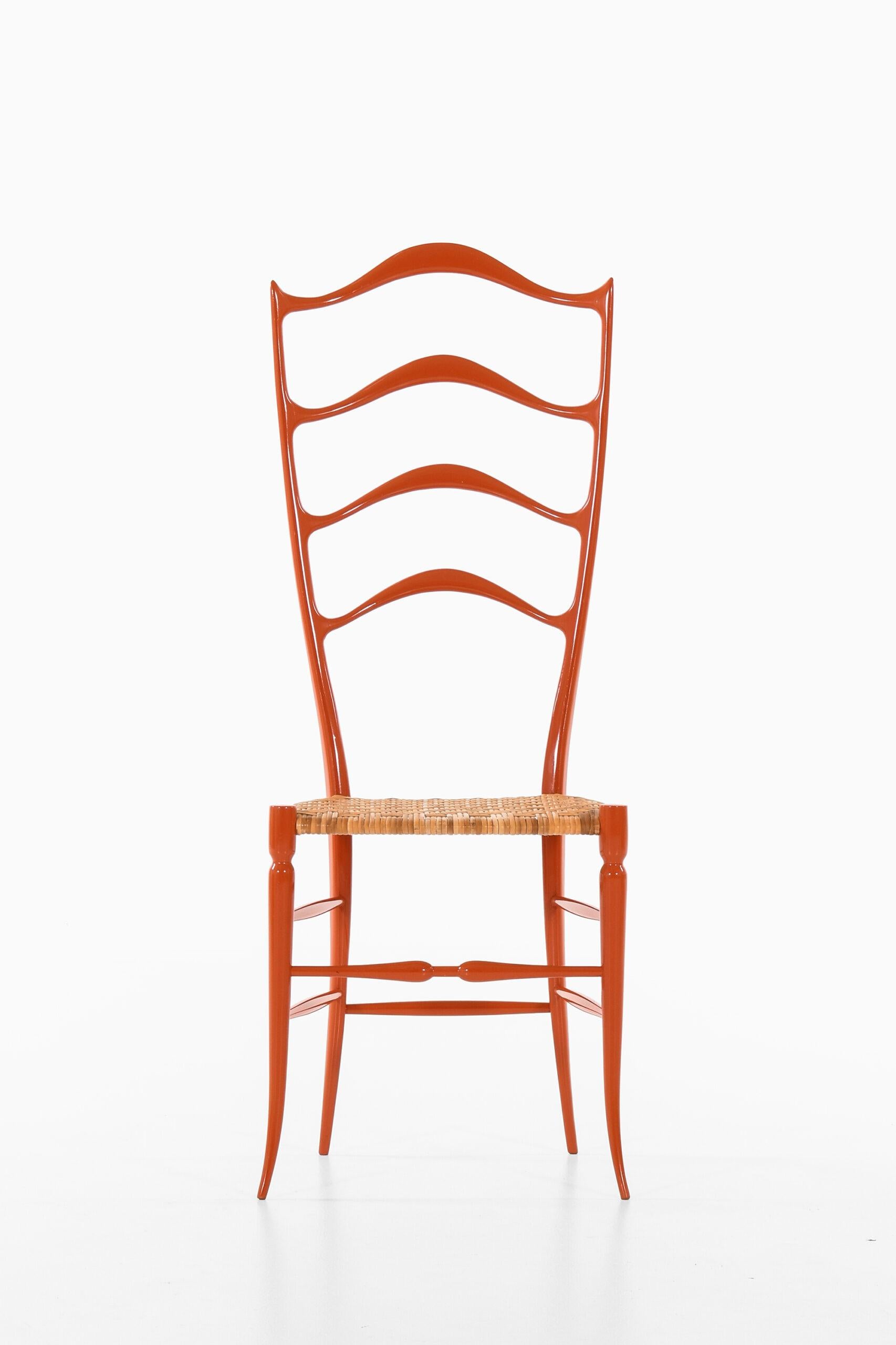 Mid-20th Century Side Chair Probably Produced by Chiavari in Italy