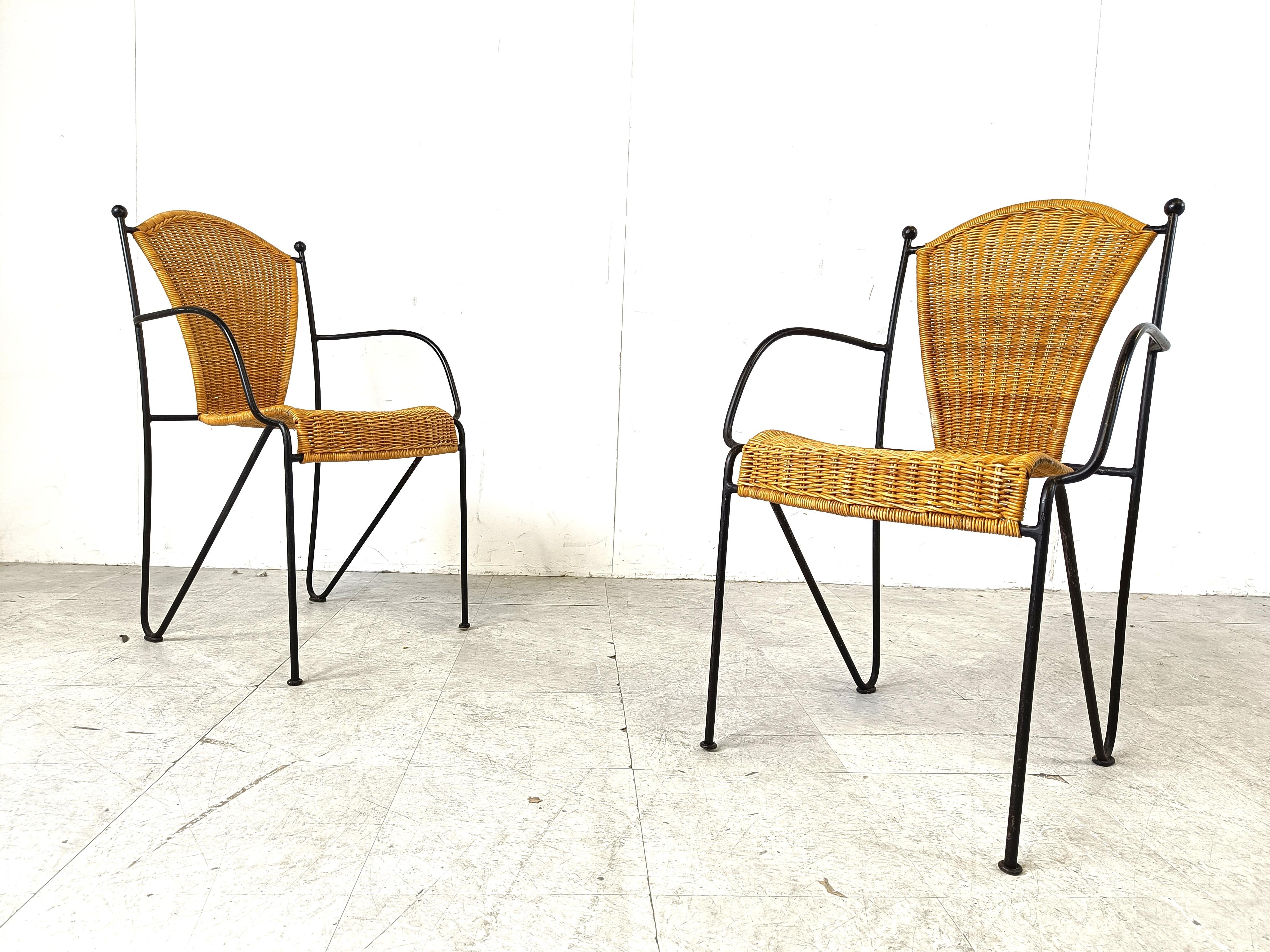 Side Chairs by Frederick Weinberg, 1960s, Set of 4 4