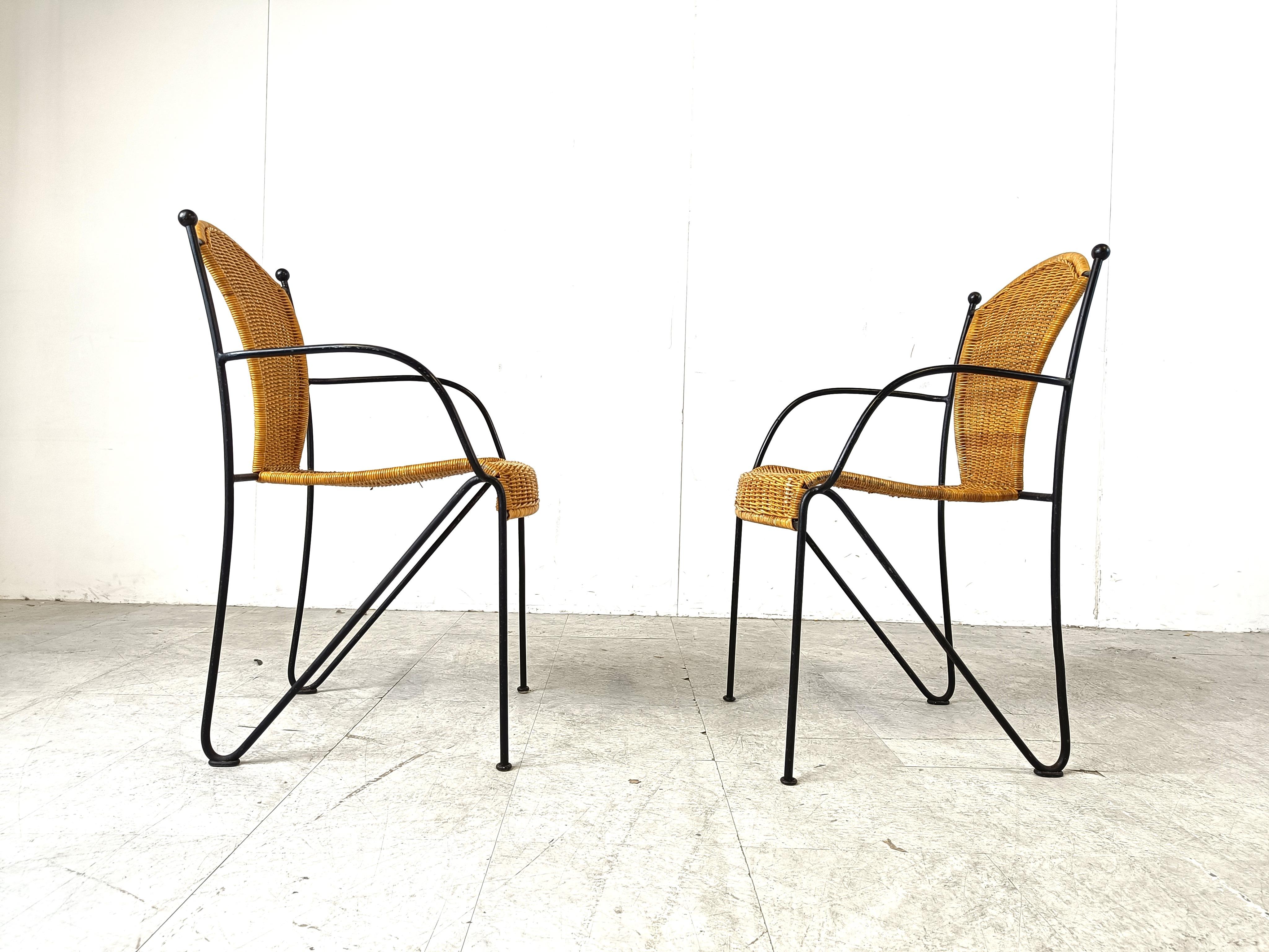 Side Chairs by Frederick Weinberg, 1960s, Set of 4 5