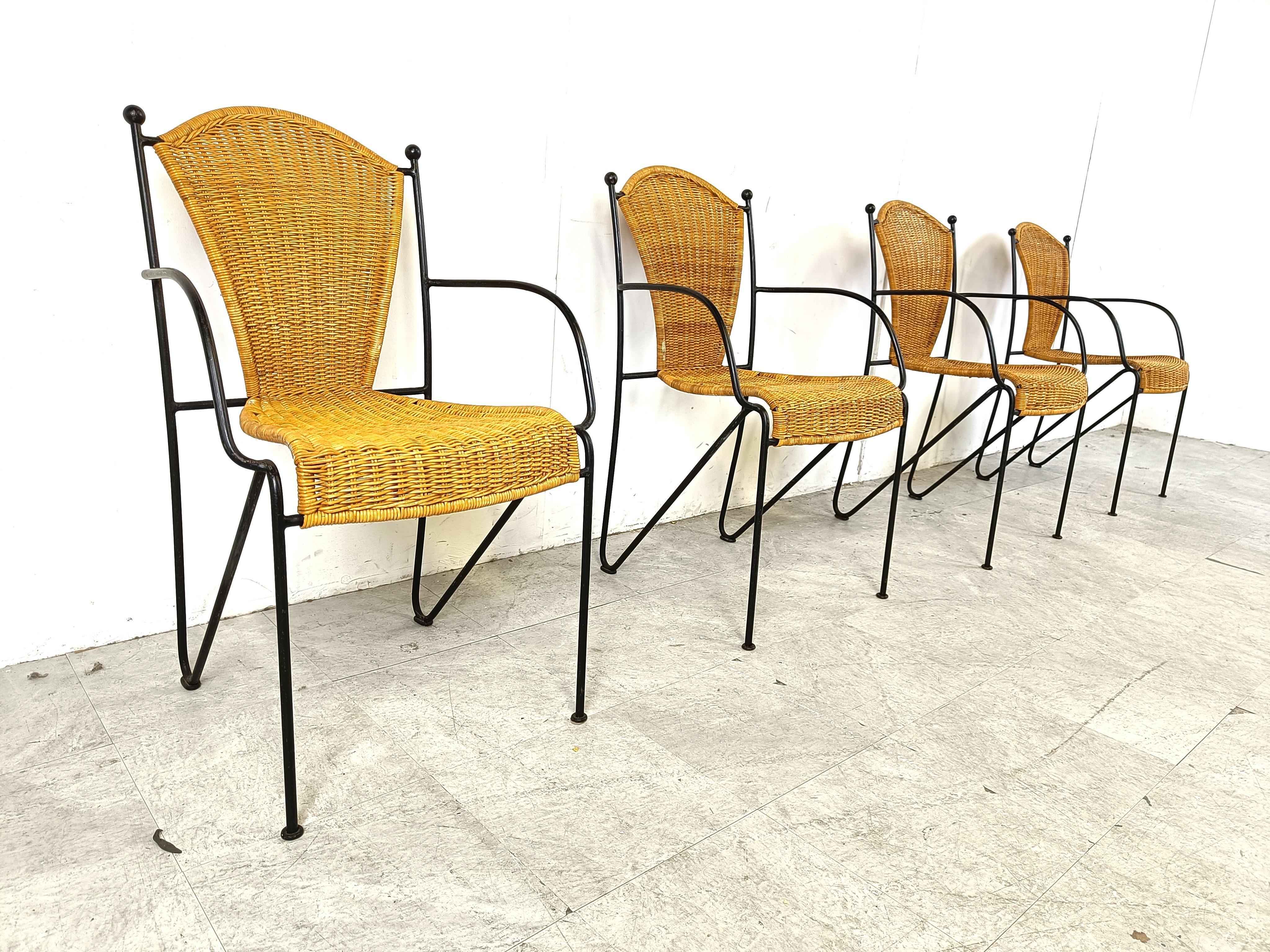 Side Chairs by Frederick Weinberg, 1960s, Set of 4 2