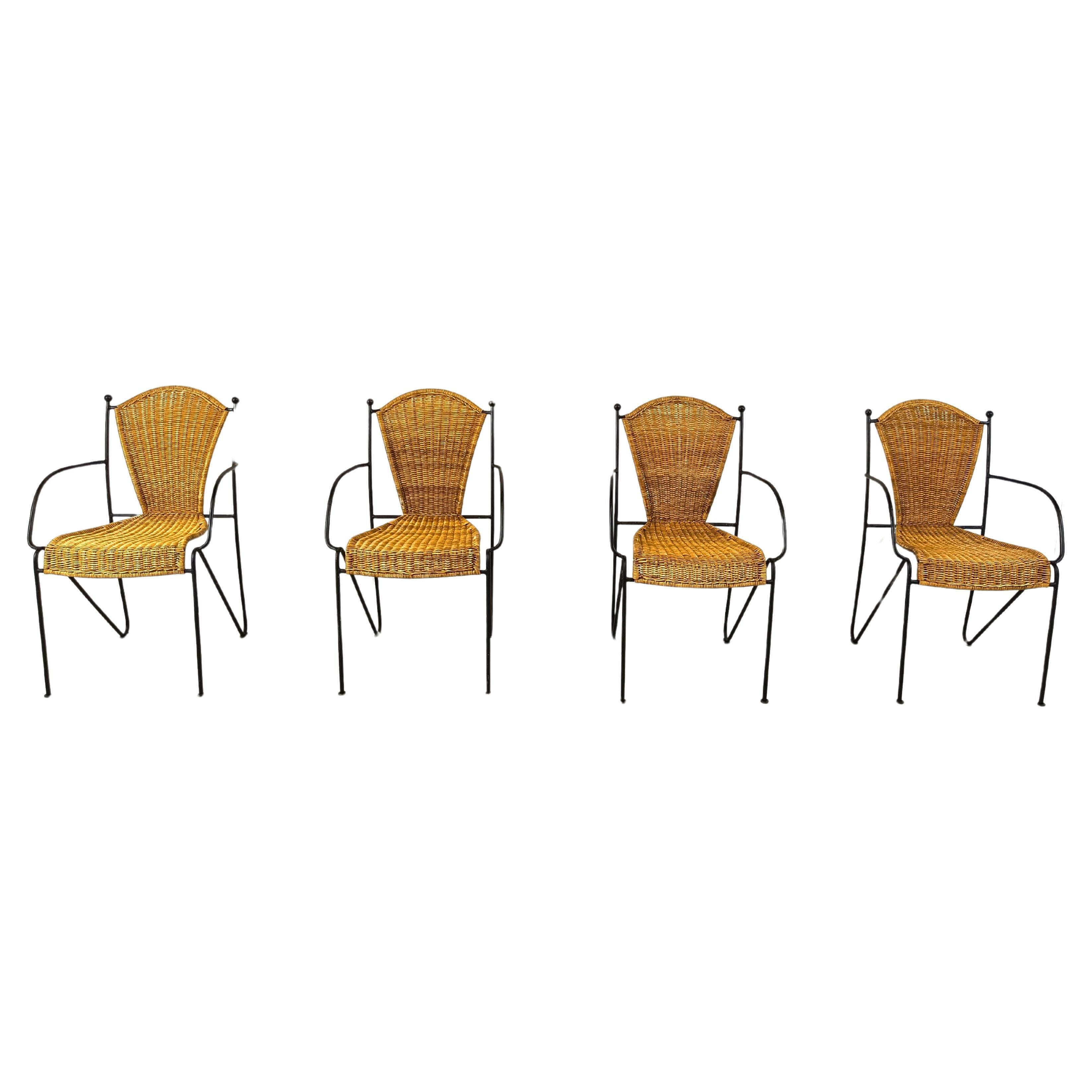 Side Chairs by Frederick Weinberg, 1960s, Set of 4