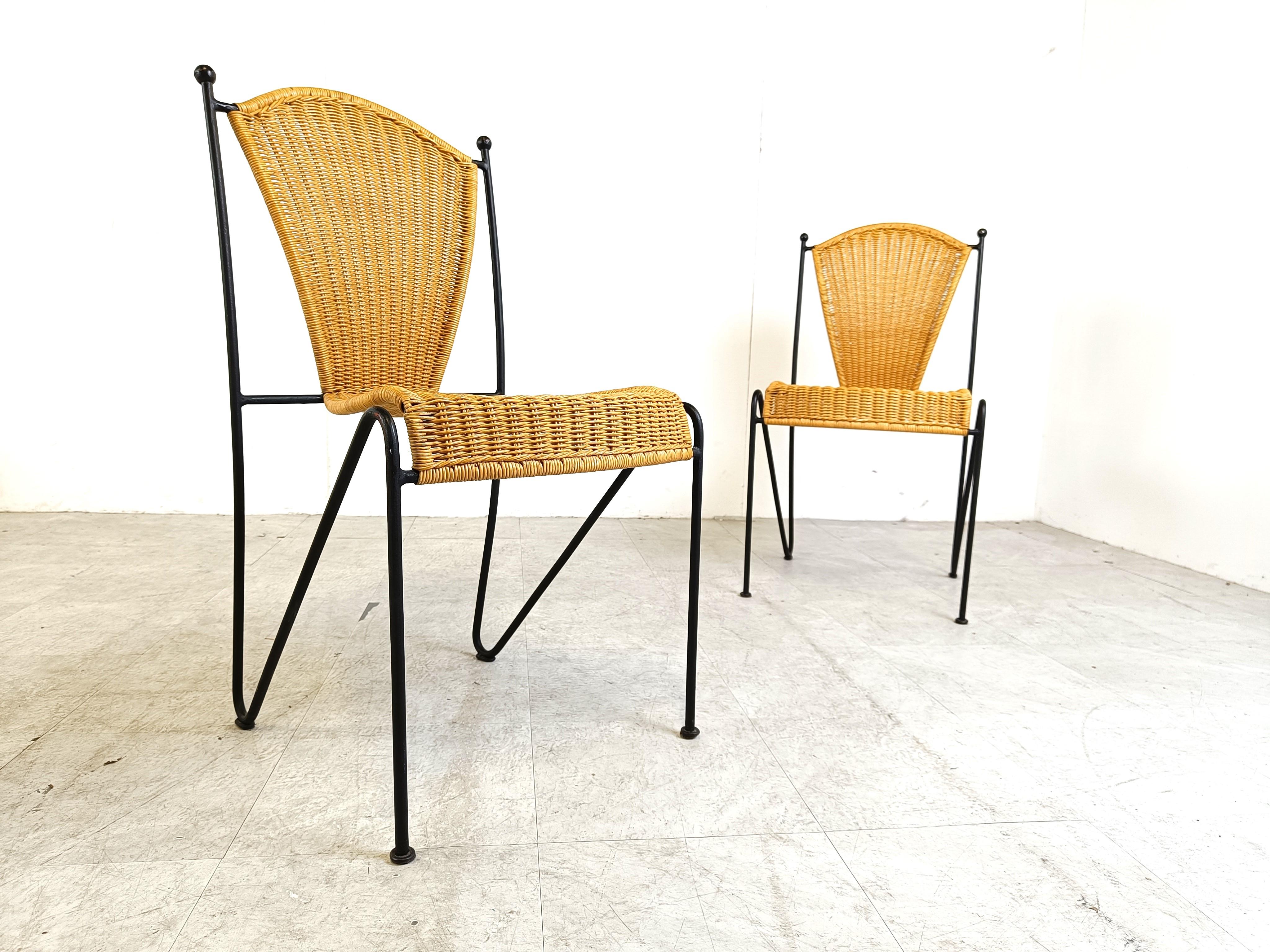 Side Chairs by Frederick Weinberg, 1960s, Set of 6 1