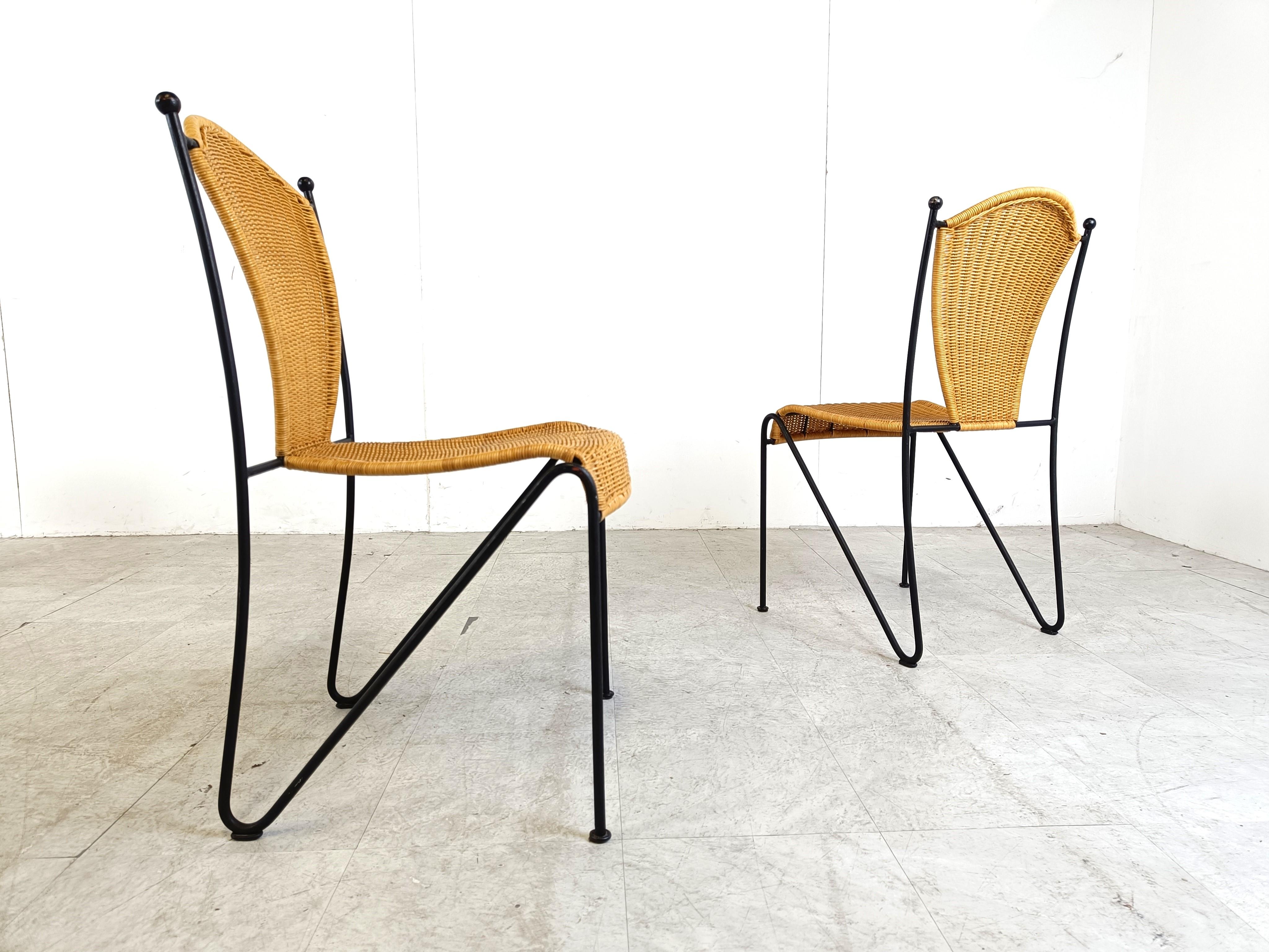 Side Chairs by Frederick Weinberg, 1960s, Set of 6 2