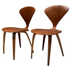 Beistellstühle Entworfen von Norman Cherner für Plycraft Mid-Century Modern