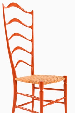 Side Chairs Probably Produced by Chiavari in Italy