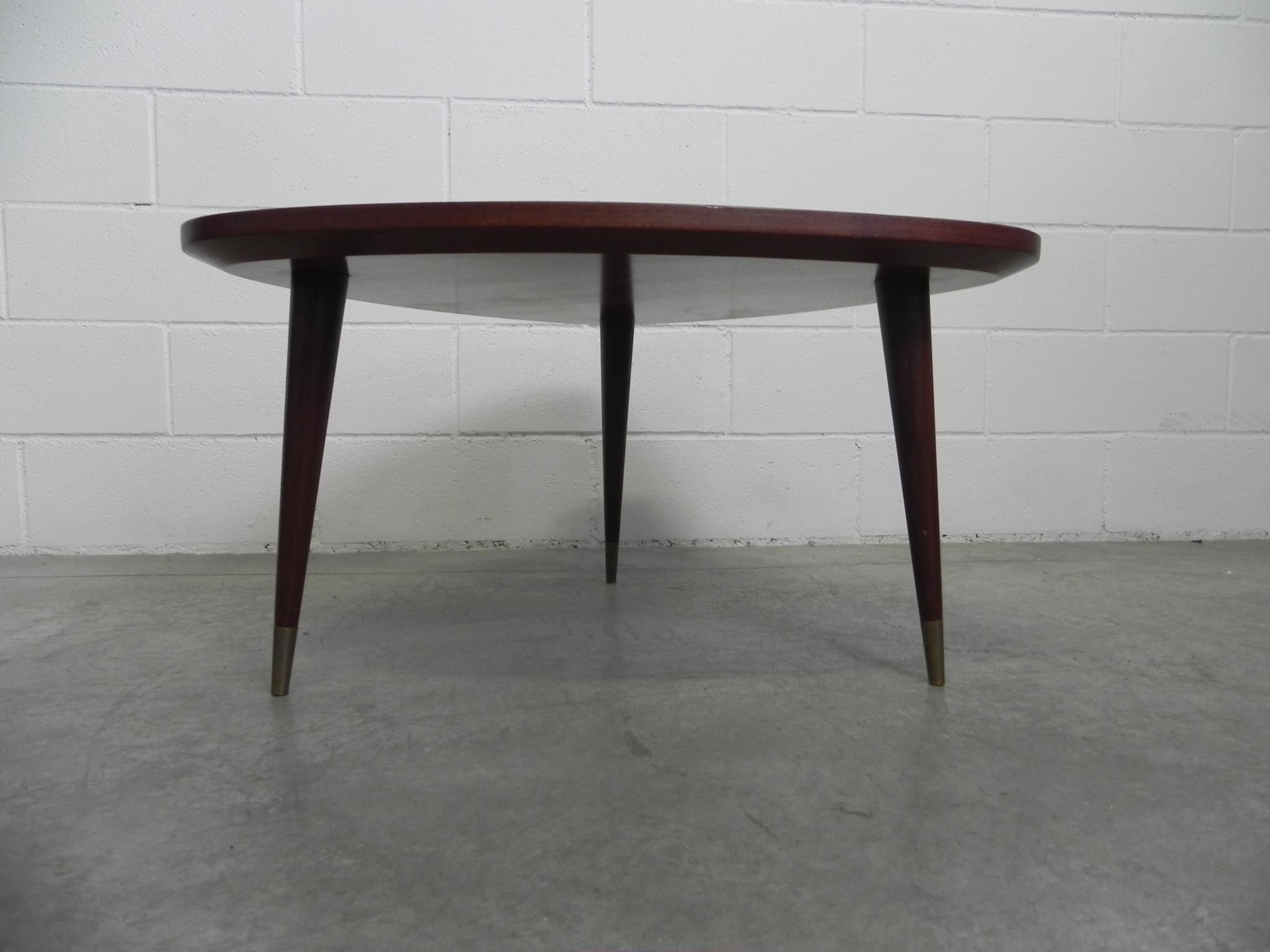Mid-Century Modern Side Coffee Table by Osvaldo Borsani, 1950 For Sale