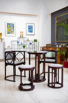 Side Coffee Table Fledermaus Jugendstil Vienna Josef Hoffman Design Thonet 1912