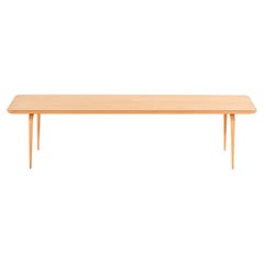 Side / Coffee Table in Karelian Birch Top and Beech by Bruno Mathsson, 1967