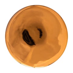 Side Dish / 24-carat gold / Handmade Porcelain Tableware / Ovum Nº10