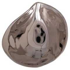 Side Dish / Handmade Porcelain Tableware / Platinum / Indulge Nº2